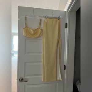 Princess Polly Ellyana Set Yellow